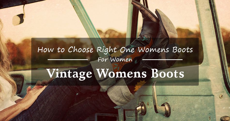 Vintage Womens Boots