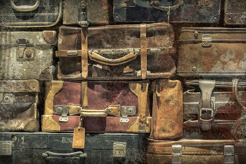 Durability vintage luggage sets