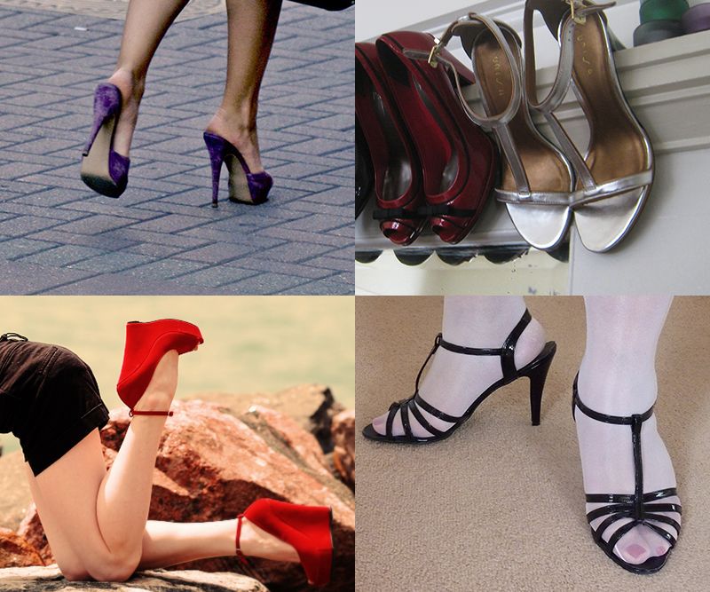 Know the materials used for vintage heels