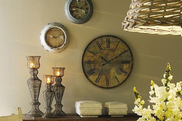 Pick a wall clock for a warmer setting